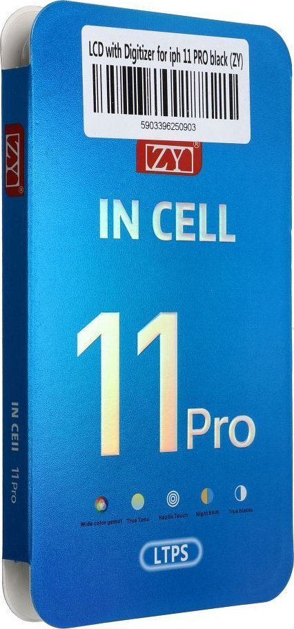 OEM Wyświetlacz do iPhone 11 Pro z ekranem dotykowym czarnym (ZY-LTPS) IC Transferable