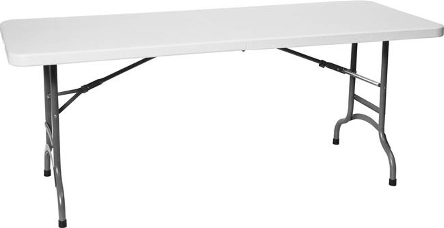 Hendi Stół cateringowy składany biały 183x75cm do 150kg - Hendi 810910 Stół cateringowy składany biały 183x75cm do 150kg - Hendi 810910