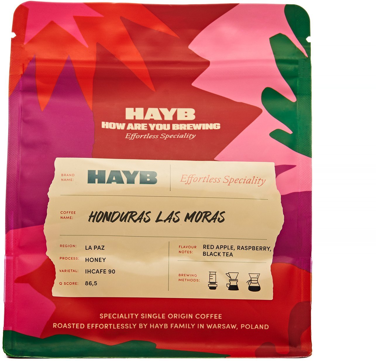 Kawa ziarnista HAYB Kawa ziarnista Honduras Las Moras 250g