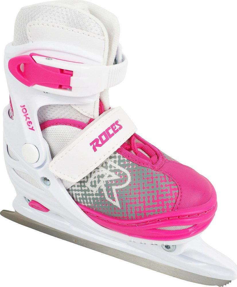 Roces Łyżwy Jokey Ice X biało-różowe 450746 001 26-29