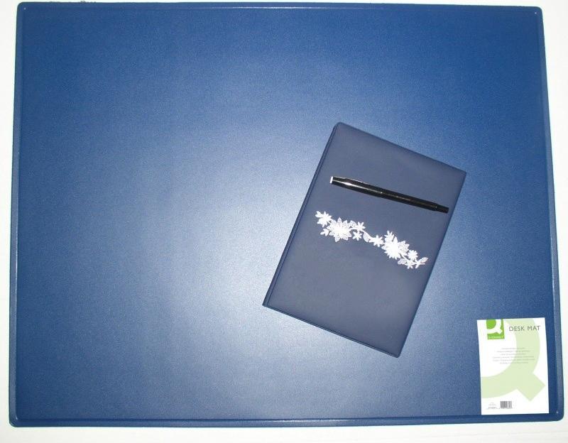 Q-Connect Podkładka na biurko Q-CONNECT, 63x50cm, niebieska