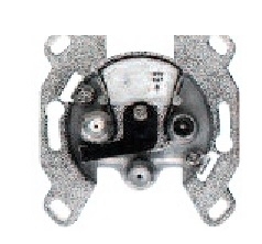 Hager Gniazdo antenowe podwójne RTV mechanizm - 53455331