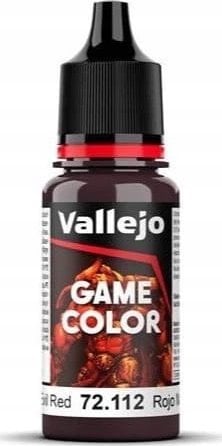 Vallejo Vallejo: 72.112 - Game Color - Evil Red (18 ml)