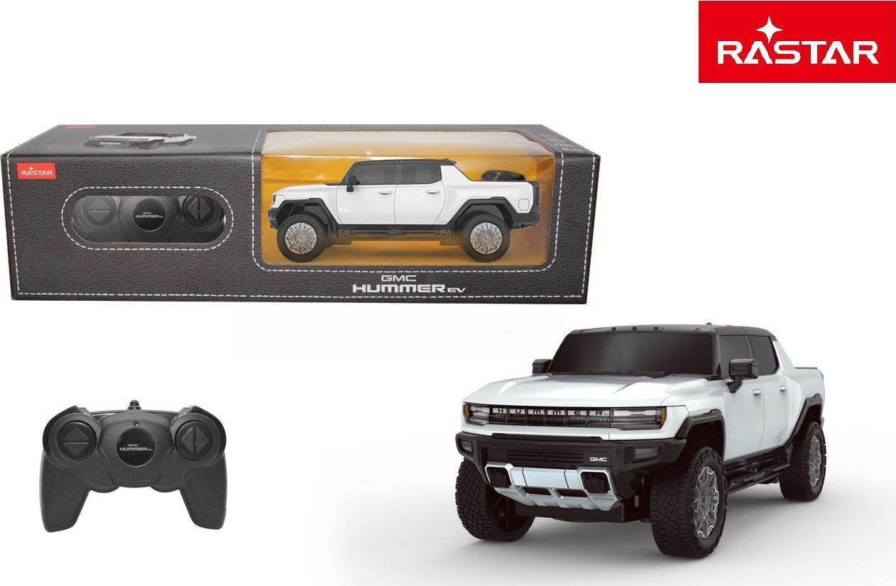 Rastar RASTAR 1:26 nuotolinio valdymo automodelis Hummer EV, 93100