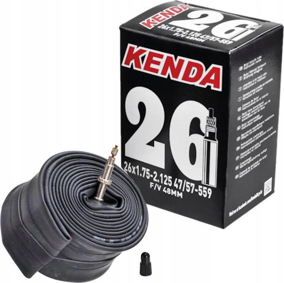Kenda DĘTKA ROWEROWA 26 x 1.75 - 2.125 F/V 48 MM KENDA 47/57-559 WENTYL PRESTA
