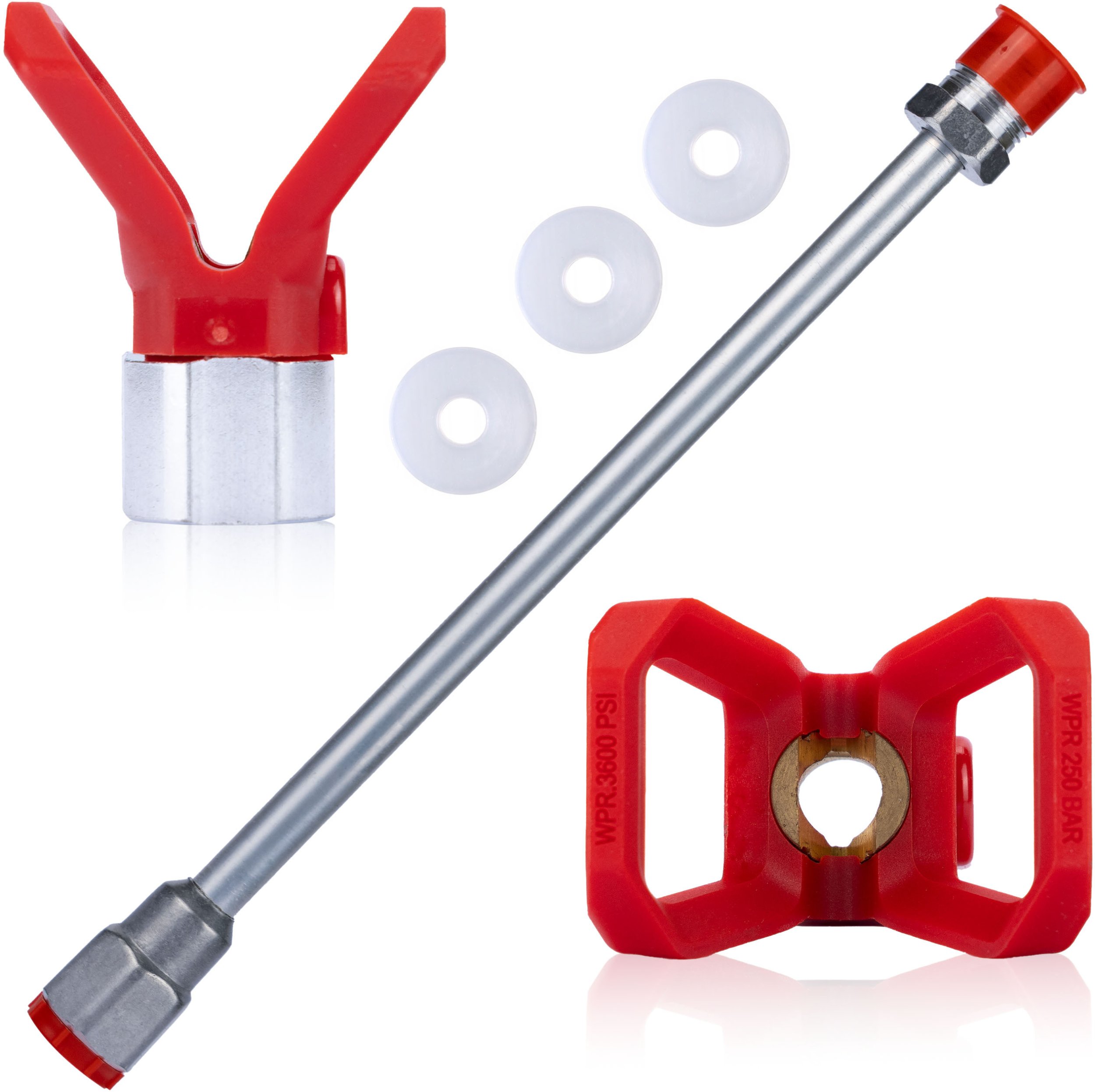 LANCA MALARSKA 50 PISTOLET +USZCZELKI OSŁONA DYSZY