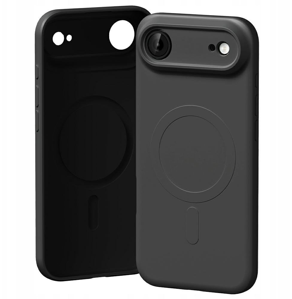 Etui Mercury Semi-Silicone MagSafe do iPhone 17 Air czarny