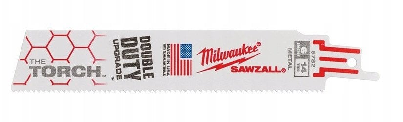 MILWAUKEE BRZESZCZOT S TORCH BIMETAL 150mm/14T /5szt.