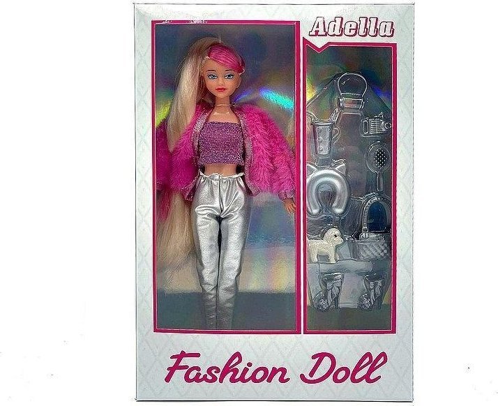 Lalka 29cm ze zginalnymi nogami z akcesoriami