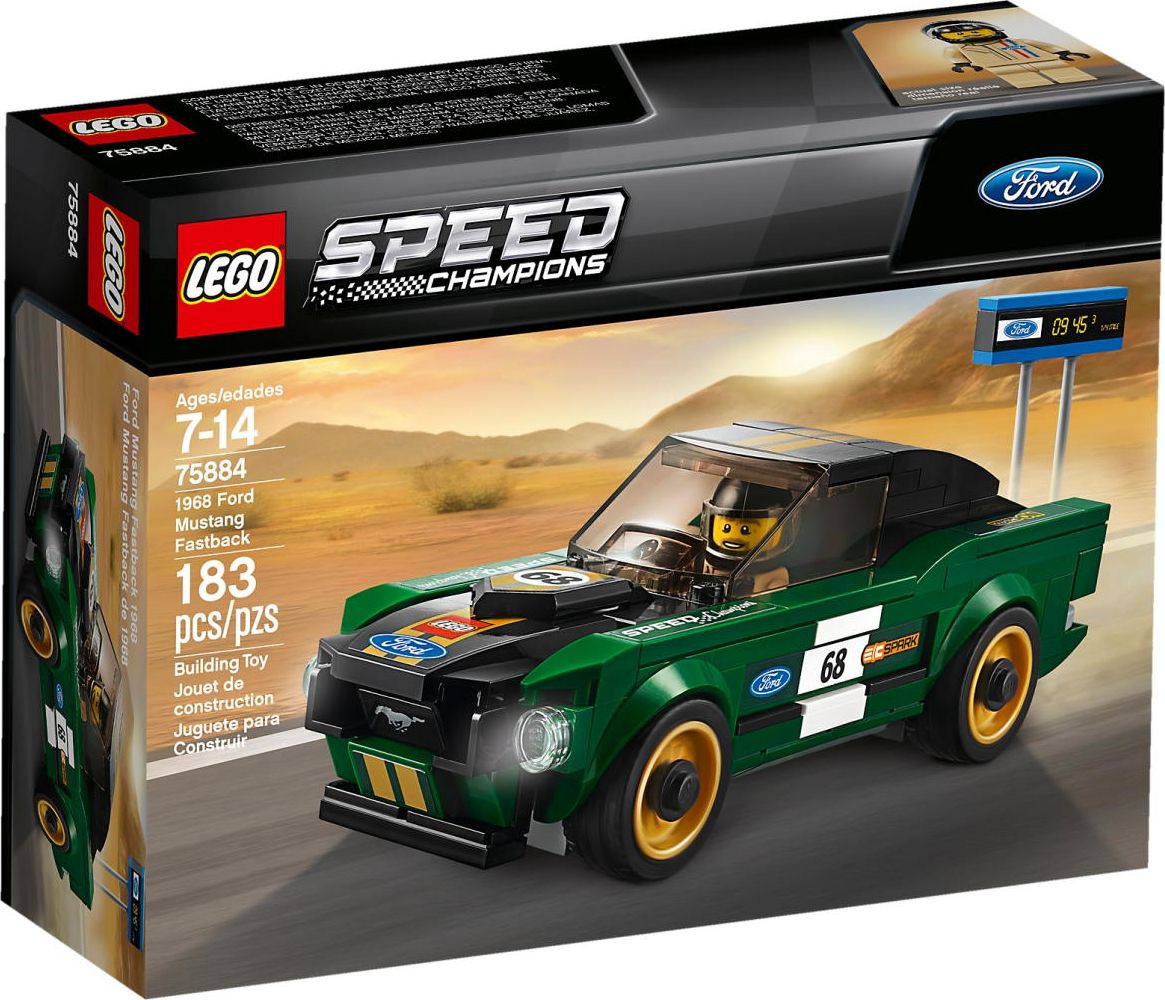 LEGO Speed Champions Ford Mustang Fastback z 1968 r.(75884)