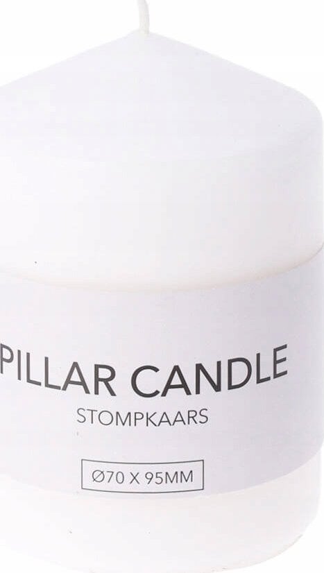 Home Styling Collection Świeca walec z parafiny, Ø 7 x 9,5 cm