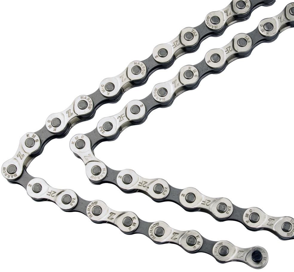 KMC Łańcuch Z8.3 srebrno-szary 116 ogniw, 7,3 mm, 6/7/8 rzędowy - folia