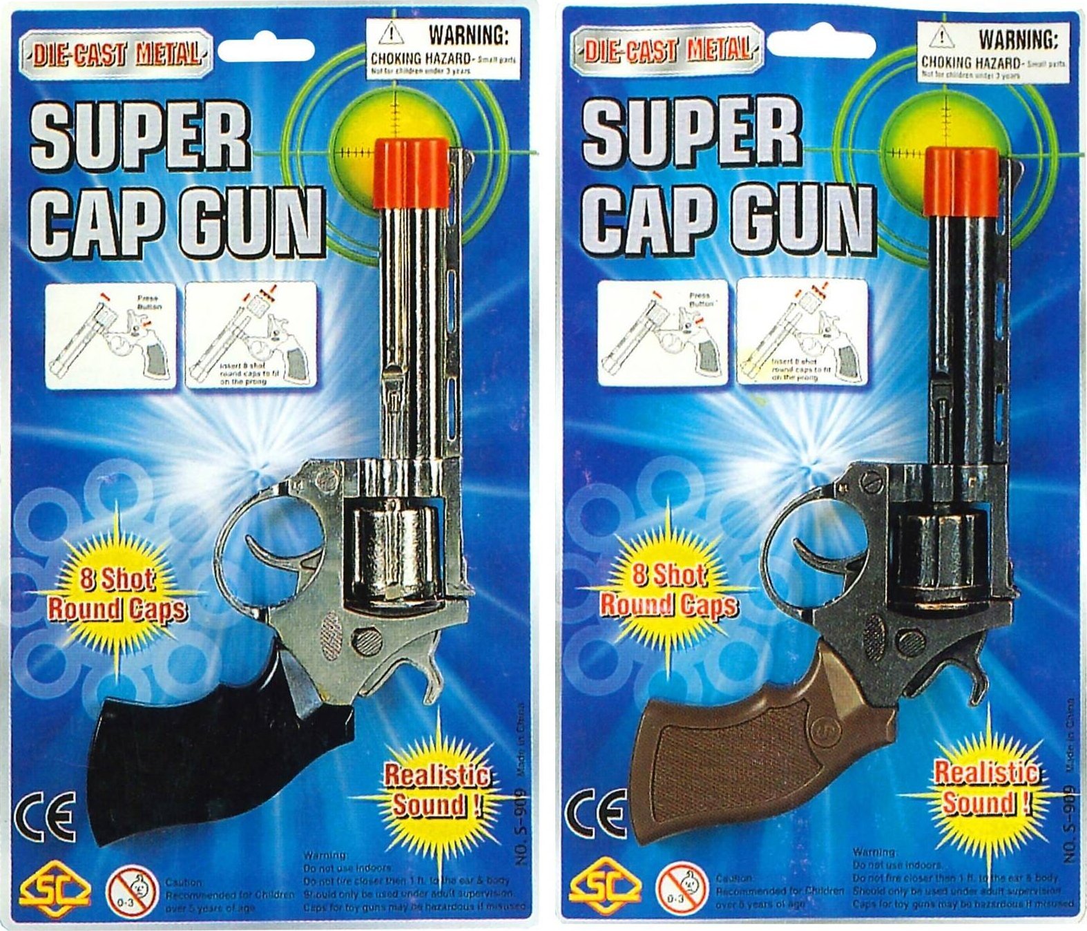 Trifox PISTOLET METALOWY NA SPŁONKĘ