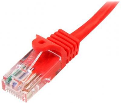 StarTech RJ-45/RJ-45, kat. 5e, U/UTP, 7m, czerwony (45PAT7MRD)