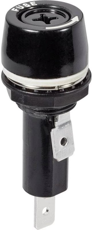 TRU COMPONENTS TC-R3-53 Sikringsholder Passer til Finsikring 6,3 x 32 mm 15 A 250 V/AC 1 stk