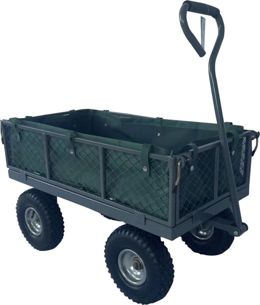 Saska Garden WÓZEK OGRODOWY TACZKA PRZYCZEPKA 270KG