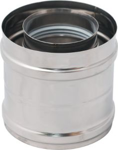 MK Systemy Kominowe PR Adapter PS pionowy AD PS GR40 60-100 - KOMINY-MK-2ADPSGR4060100