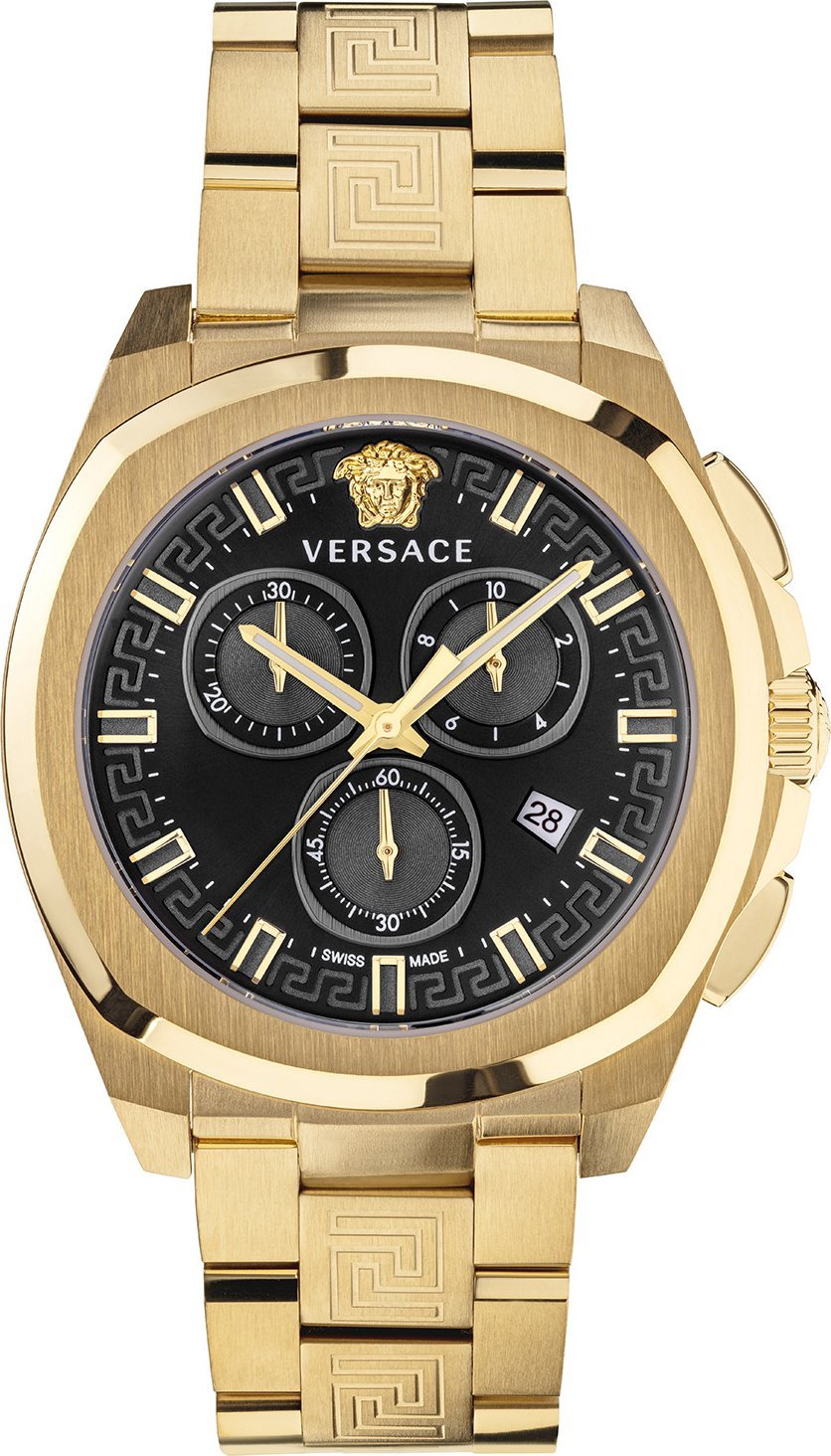Zegarek Versace Zegarek męski Versace VEZ800621 złoty