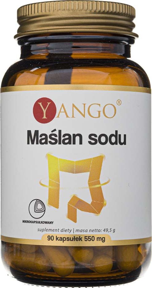 Yango Maślan Sodu 460 mg 90 kapsu
