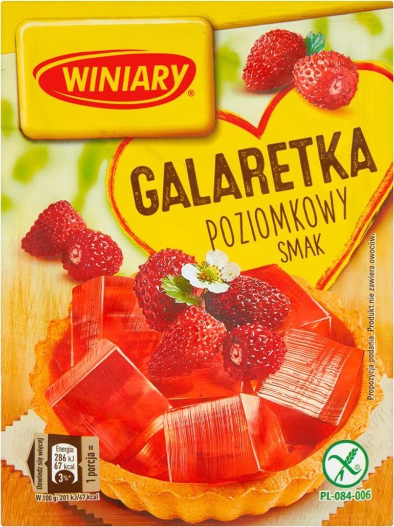 WINIARY Winiary Galaretka poziomkowy smak 71 g