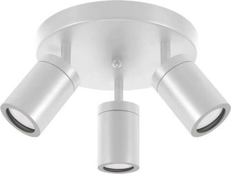 Lampa sufitowa IDEUS Okrągła lampa sufitowa Tenor 04074 biały plafon do przedpokoju