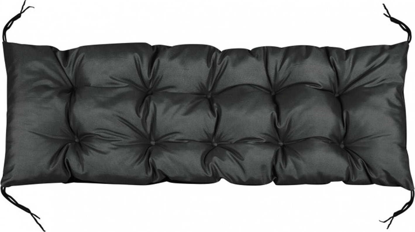 vidaXL PODUSZKA OGRODOWA 120X40 CM CZARNA