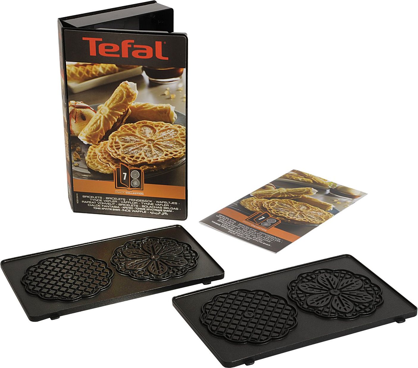 Tefal Płyty do opiekacza na ciasteczka Bretzeli (XA800712)