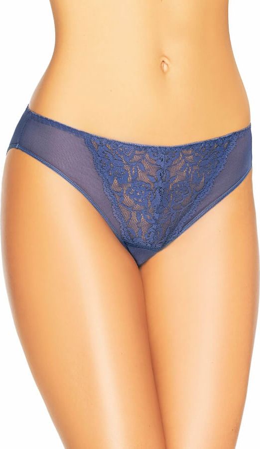 Teyli Majtki damskie klasyczne Glamour granatowe M Granatowy