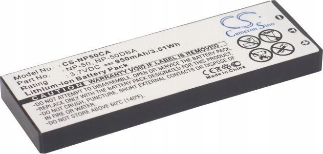 Akumulator Cameron Sino Akumulator Bateria Typu Np-50 / Np-50dba Do Casio / Cs-np50ca