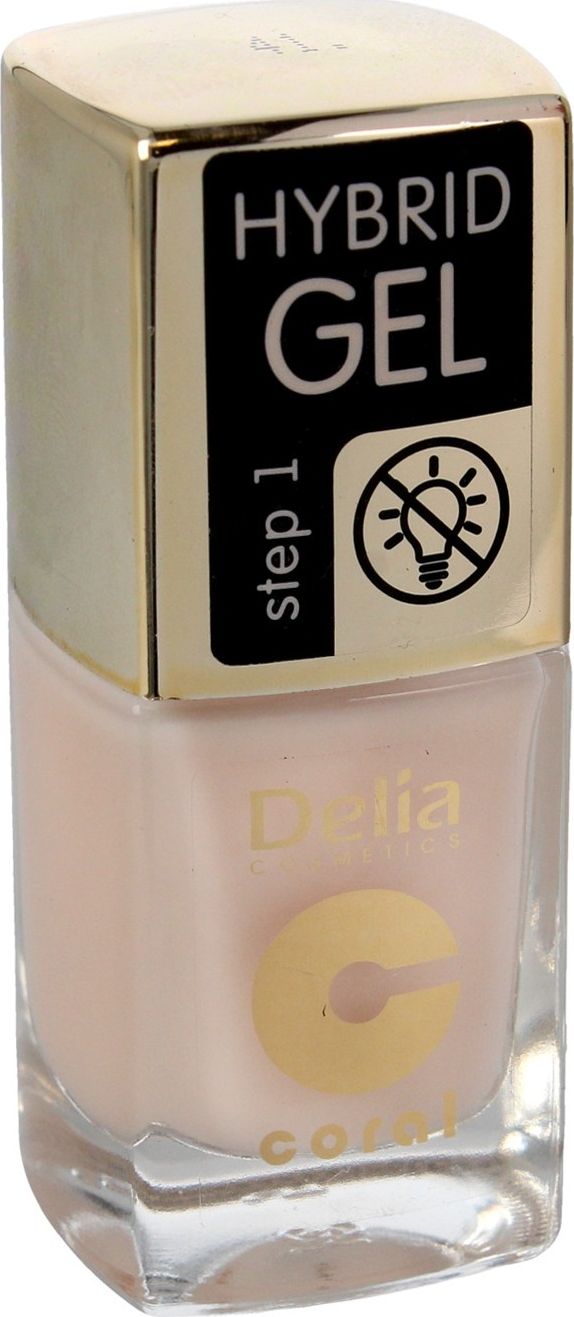 Delia Delia Cosmetics Coral Hybrid Gel Emalia do paznokci nr 41 11ml