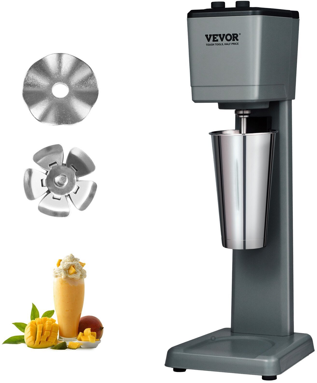 Koktajler blender kuchenny kielichowy gastronomiczny 375W 820ml