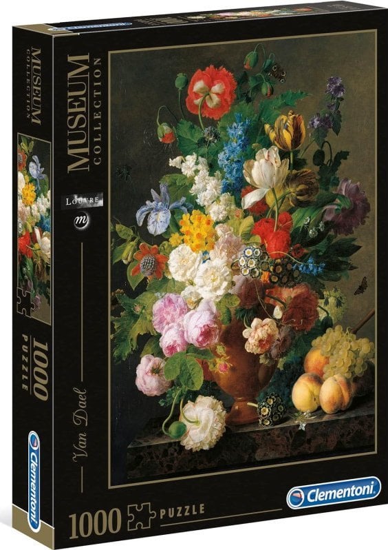 Clementoni Puzzle Museum Van Dael - Vaso Di Fiori 1000 elementów (37086)