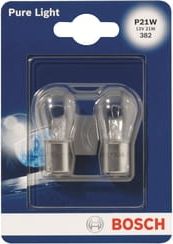 Bosch ŻARÓWKA P21W PURE LIGHT 12V 21W 2SZT 1987301017