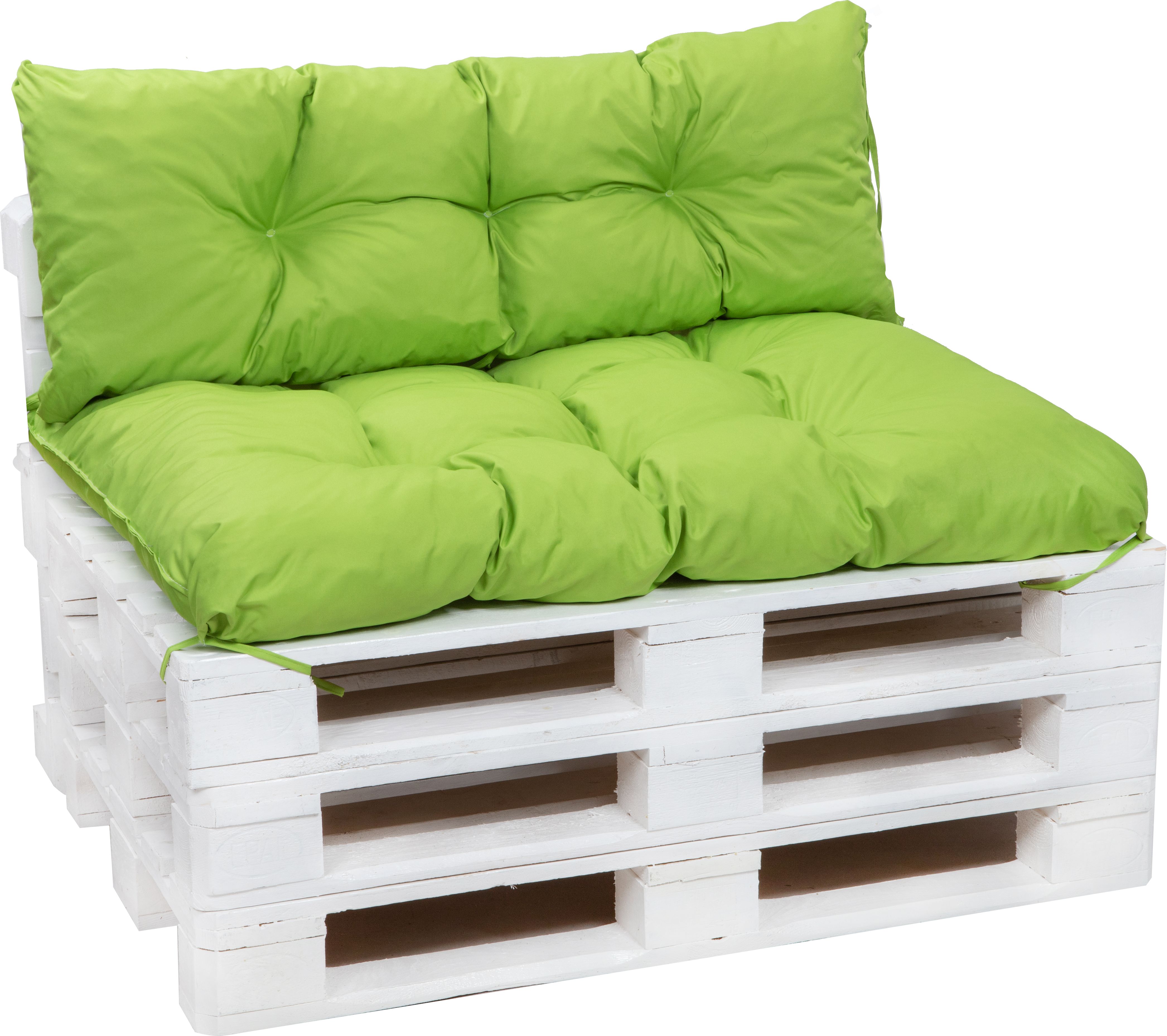 Setgarden Poduszki poduchy na paletę | zestaw poduszek na paletę | zestaw 120x80/120x40cm