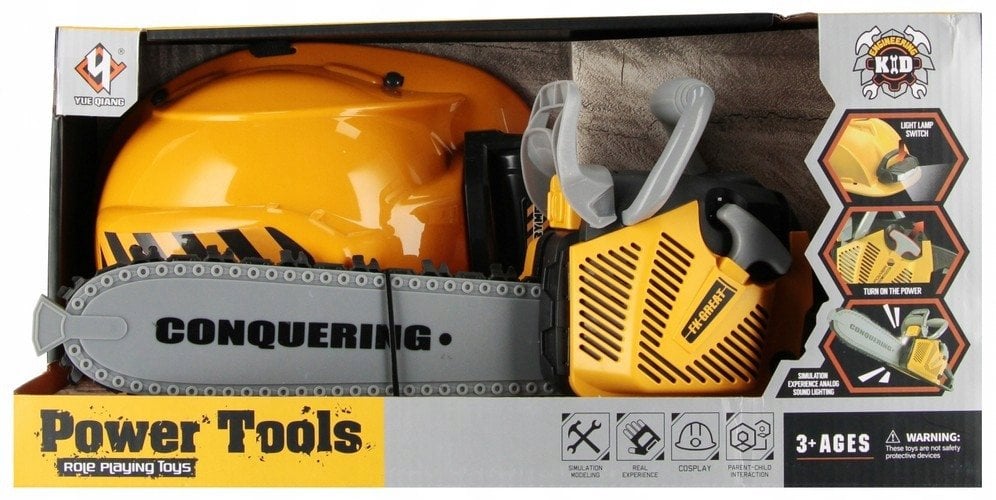 Mega Creative PILA LANCUCH B/O KASK 42X21X17 MC WB 18