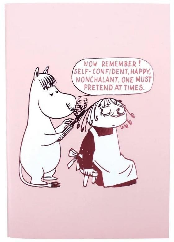 Muminki Notatnik A6 linia Migotka