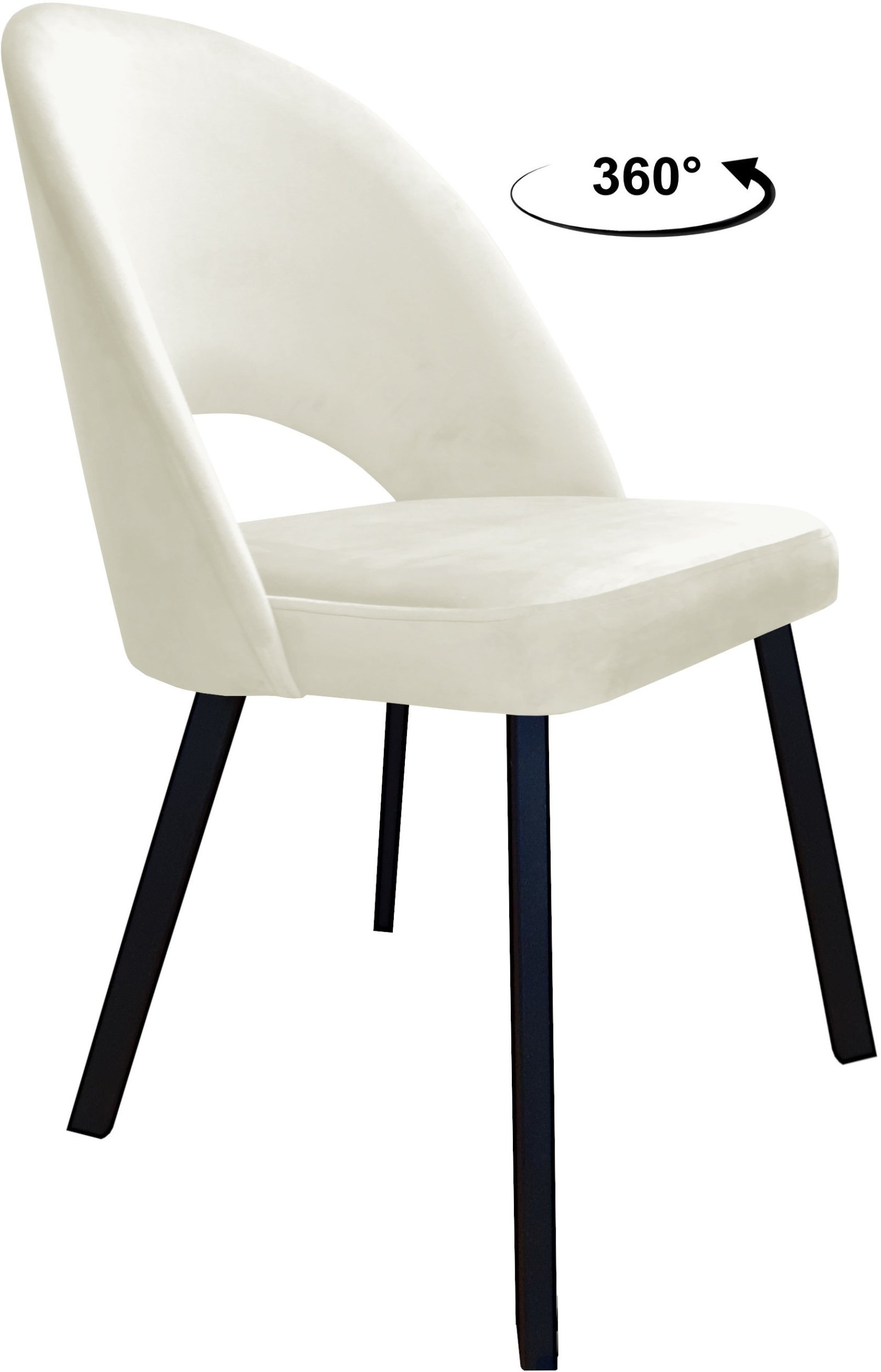 Krzesło obrotowe Polo podstawa Profil czarna MG50