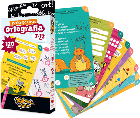 Bright Junior Media Xplore Team Zakręcona Ortografia