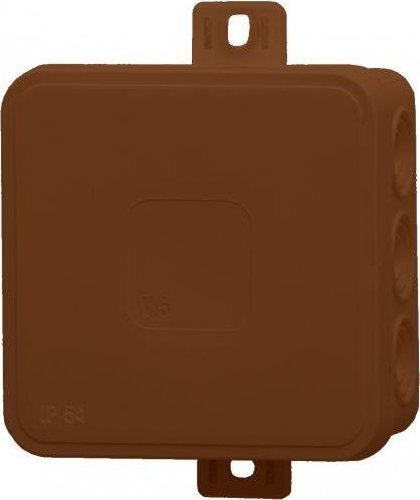 Onnline Puszka hermetyczna V5 termoutwardzalna IP54 brąz-klik 75x75x41 ONNLINE