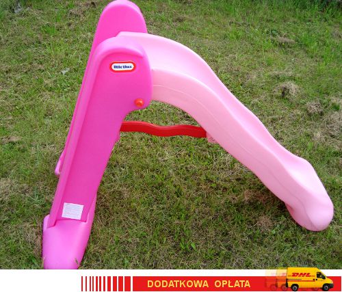 Little Tikes LITTLE TIKES SKŁADANA ZJEŻDŻALNIA RÓŻOWA - 170805