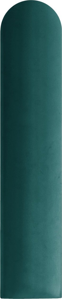 Panel tapicerowany płotek zaokrąglony 110x20 Magic Velvet 2220 (Ciemny turkus) 110x20