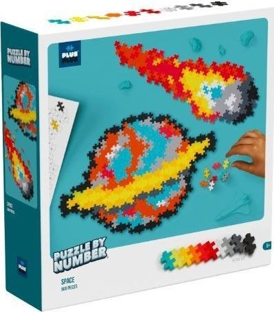 Plus Plus PLUS-PLUS PUZZLE BY NUMBER KOSMOS - 500 ELEMENT?W