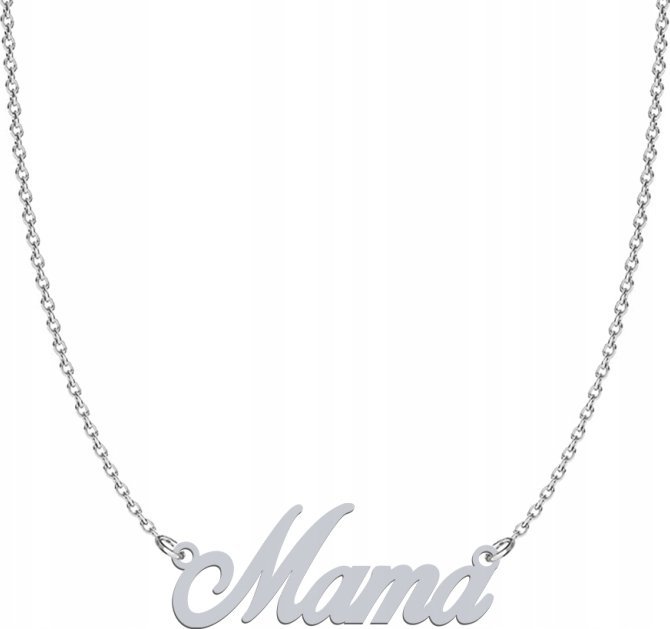 Radziszewska Jewellery Naszyjnik MAMA srebro925 Dedykacja Gratis