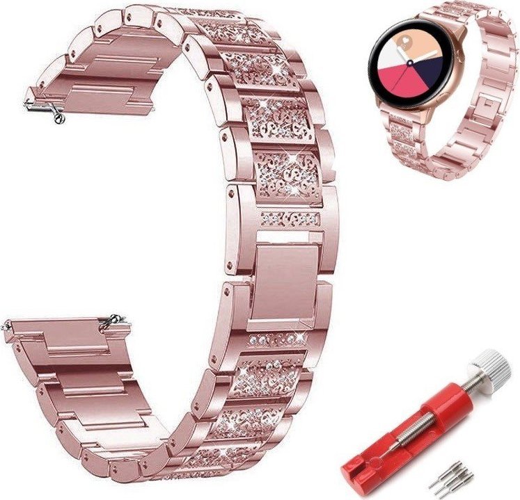 BRANSOLETA DAMSKA DO ZEGARKA 20MM BE-SHIELD