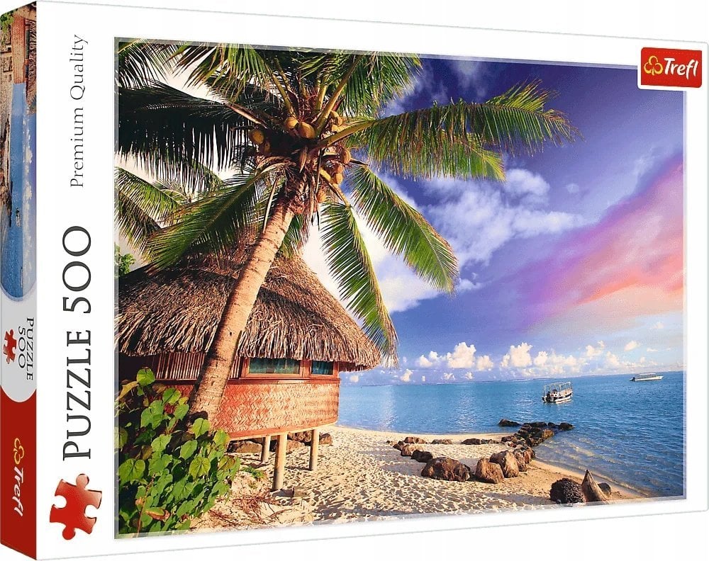 Trefl Puzzle 500 elementów Wyspa Bora-Bora