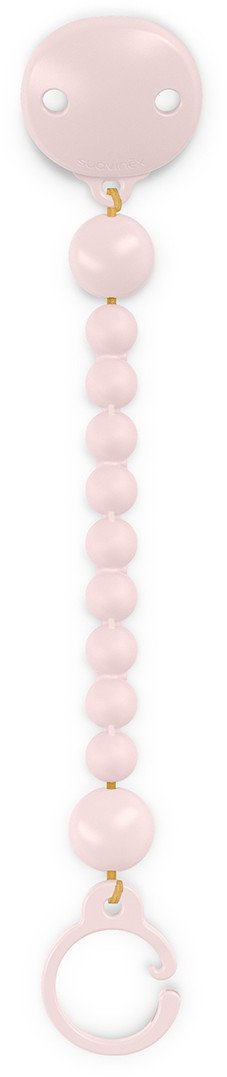 SUAVINEX - 402623-SILIKONOWY KLIPS DO SMOCZKA/RÓŻOWY/COLOUR ESSENCE