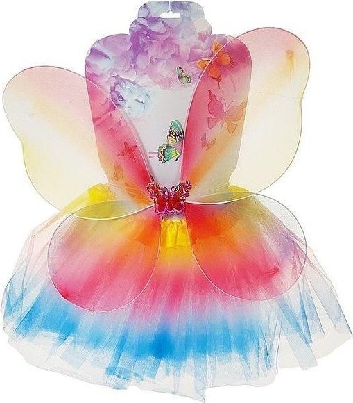 Zestaw motylka, skrzydełka i spódniczka