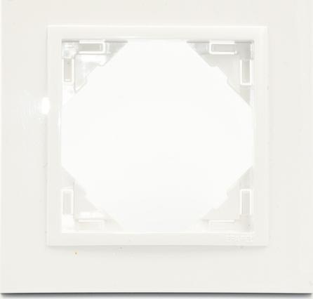 Efapel EFAPEL ANIMATO RAMKA 1-KROTNA BIAŁY 90910 TBB