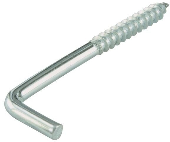 SCREW HOOK 40X3,0X15X14 ZINC PLAT/6PCS