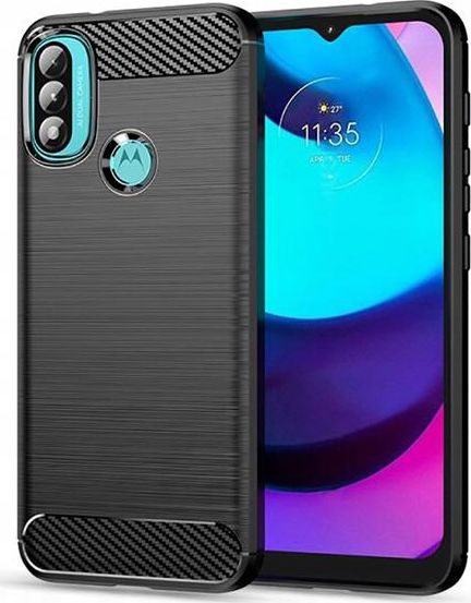 Tech-Protect TECH-PROTECT TPUCARBON MOTOROLA MOTO E20 / E40 BLACK